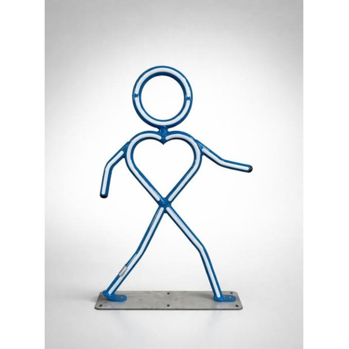 Pieton reflectorizant